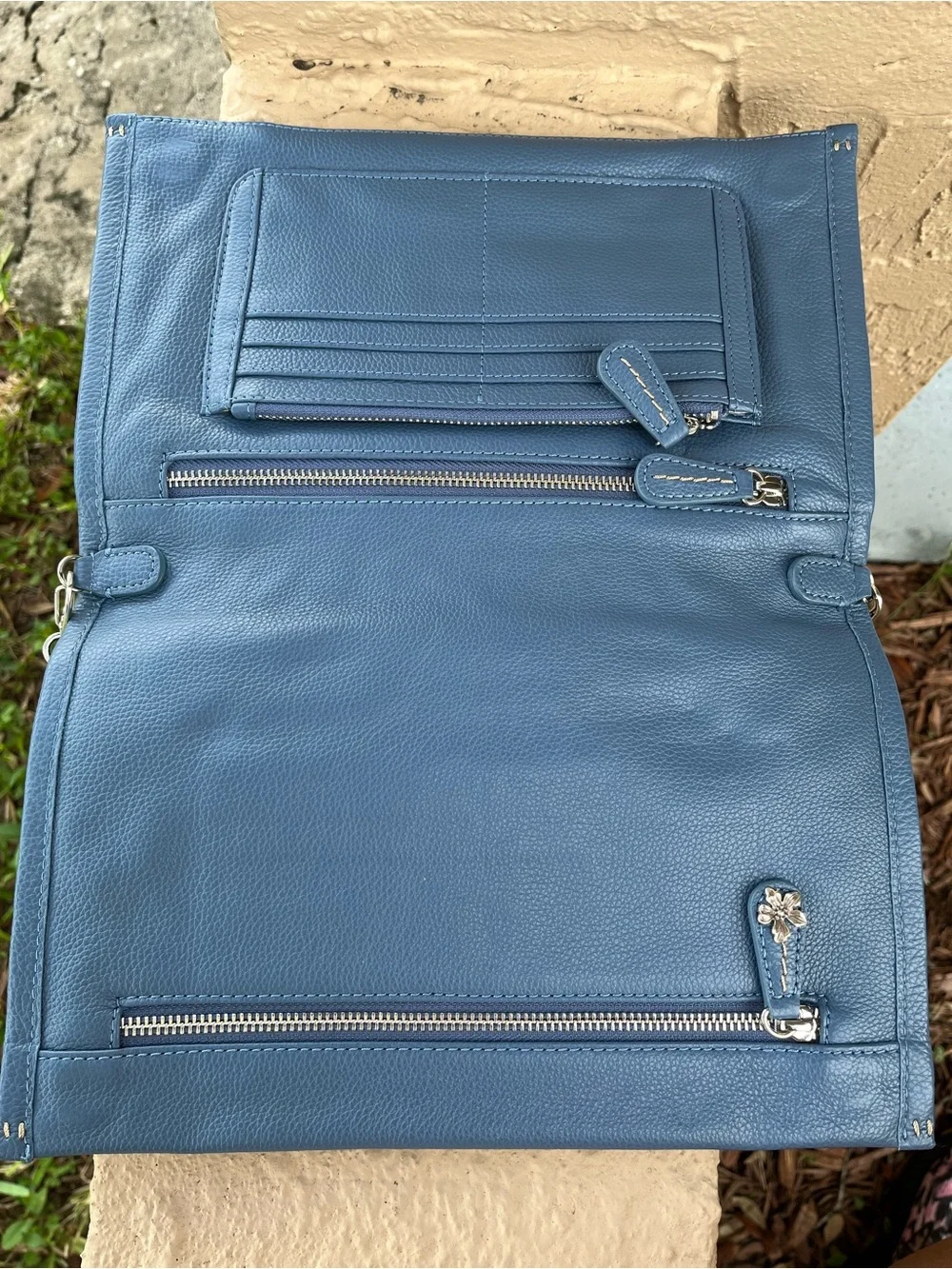 Brighton wristlet clutch